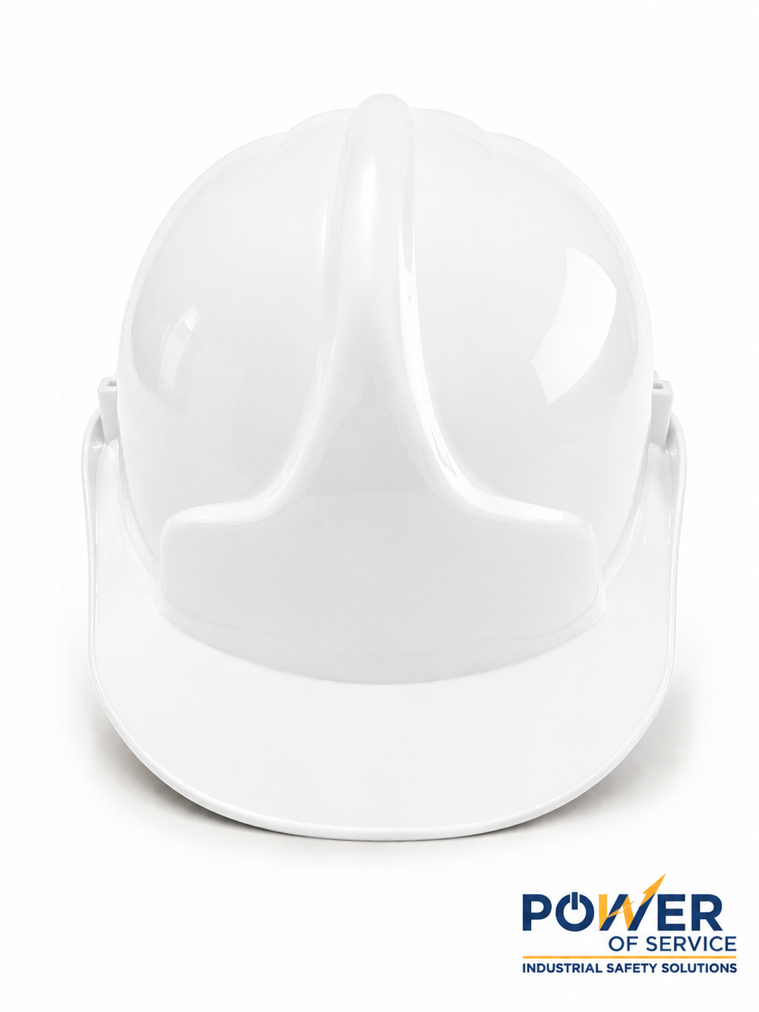 power-industrial-safety-helmet خوذة حماية رأس صناعية POWER® مصنوعة من البلاستيك الخام عالي الجودة، مناسبة للمصانع ومواقع الإنشاءات